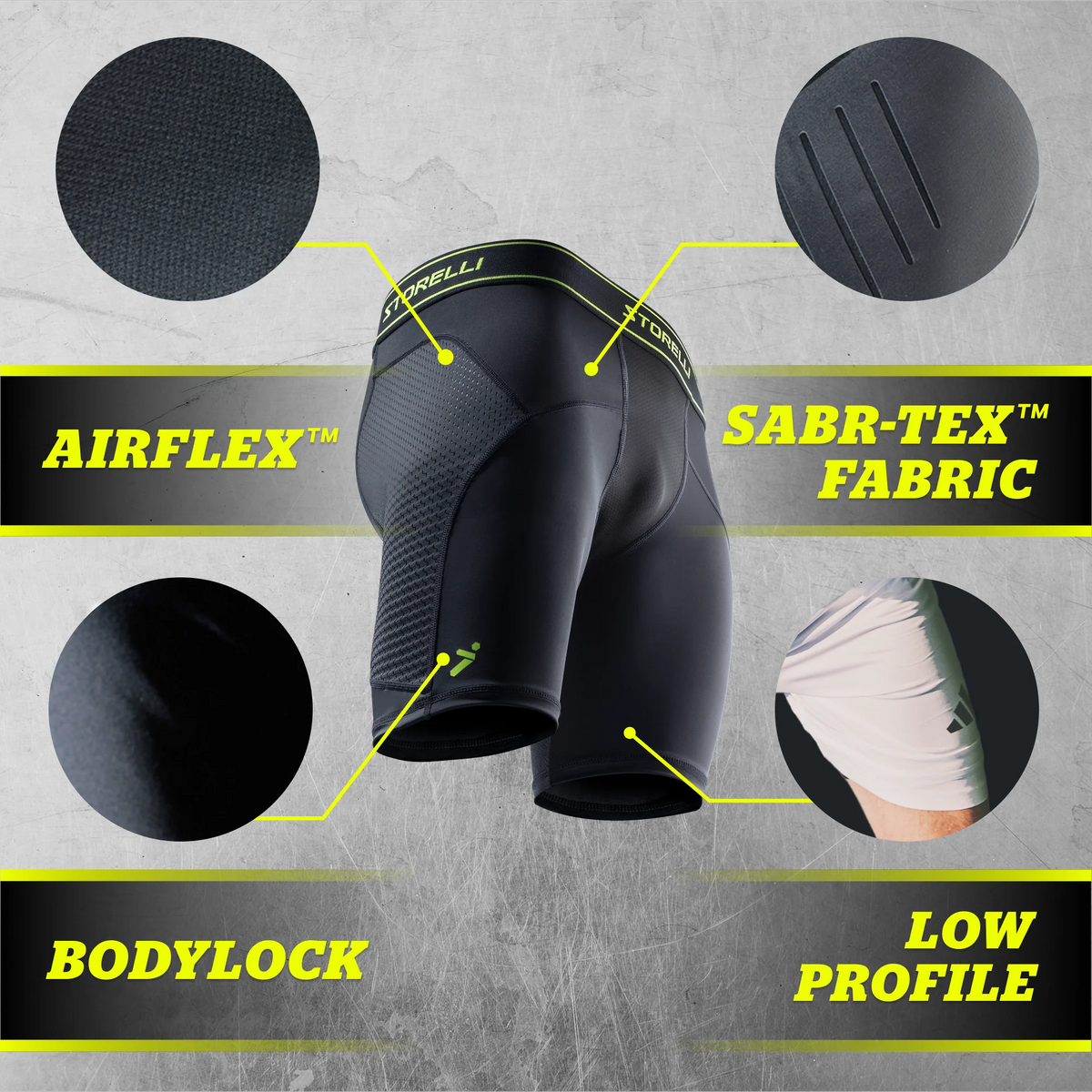 STORELLI BODYSHIELD TURF BURN SLIDERS
