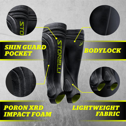 STORELLI  BodyShield Leg Guards zwart