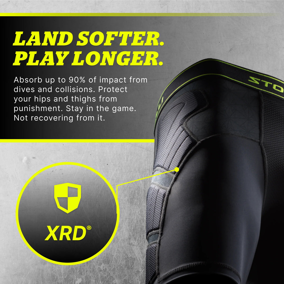 STORELLI BODYSHIELD IMPACT SLIDERS (LIGHTLY PADDED)