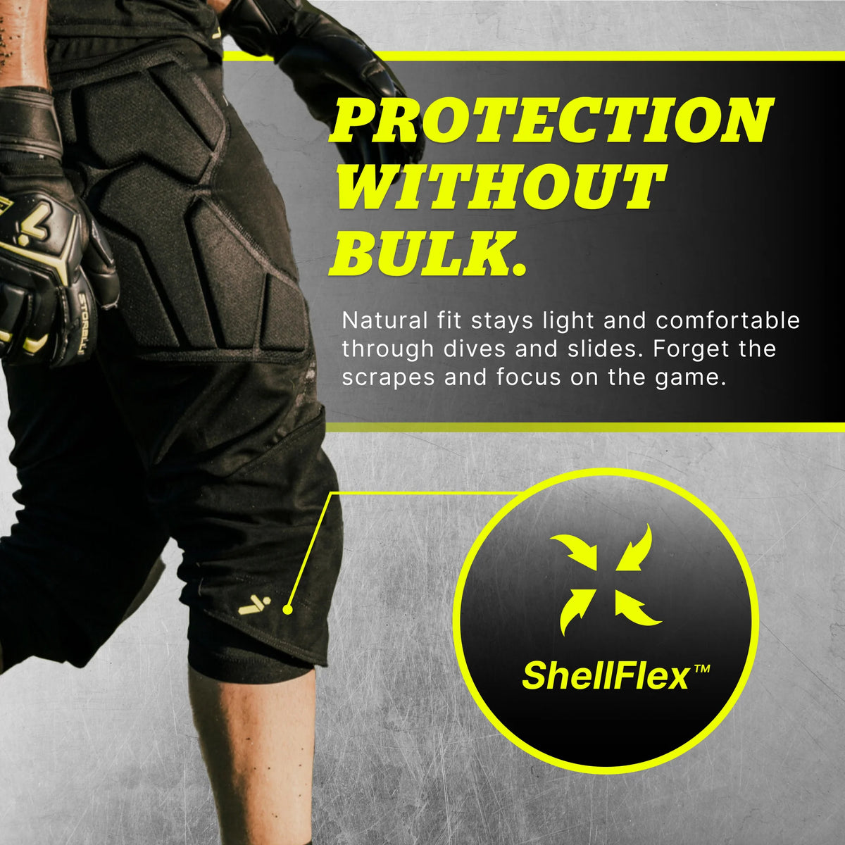 STORELLI EXOSHIELD ULTIMATE PROTECTION 3/4 GK PANTS (PADDED)