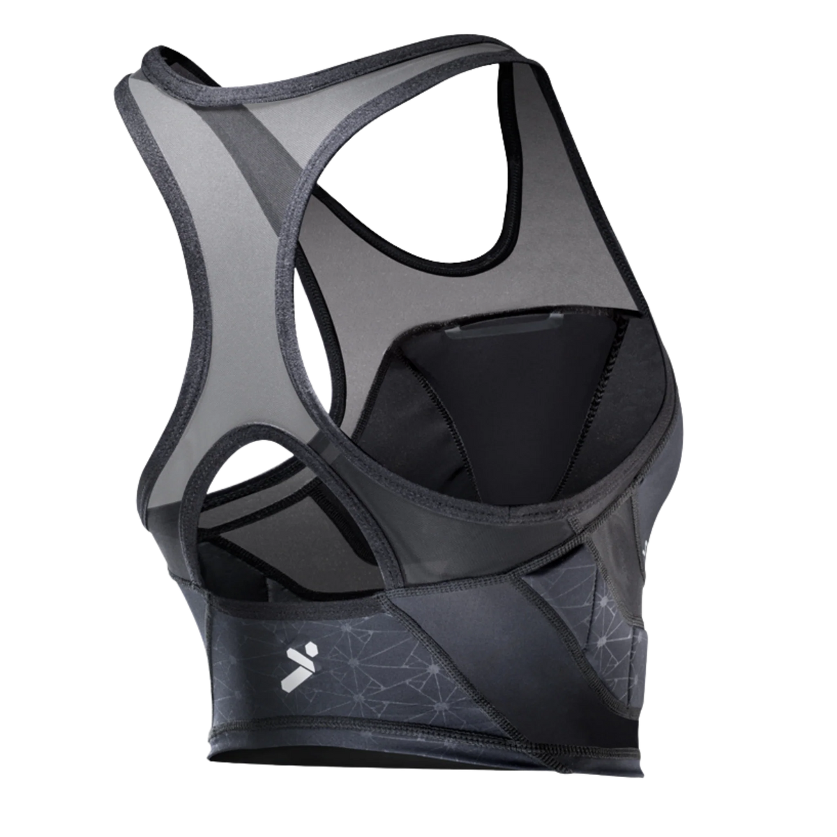 STORELLI WOMEN'S BODYSHIELD CROP TOP BLACK