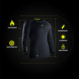 STORELLI BODYSHIELD GOALKEEPER LIGHT MATCHDAY 3/4 UNDERSHIRT (PADDED)