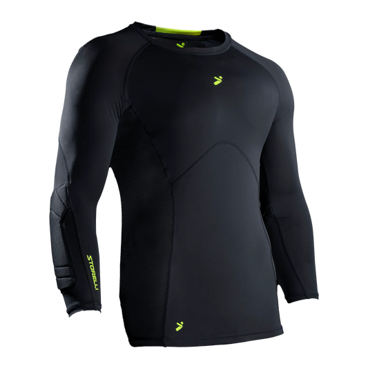 STORELLI BODYSHIELD GOALKEEPER LIGHT MATCHDAY 3/4 UNDERSHIRT (PADDED)