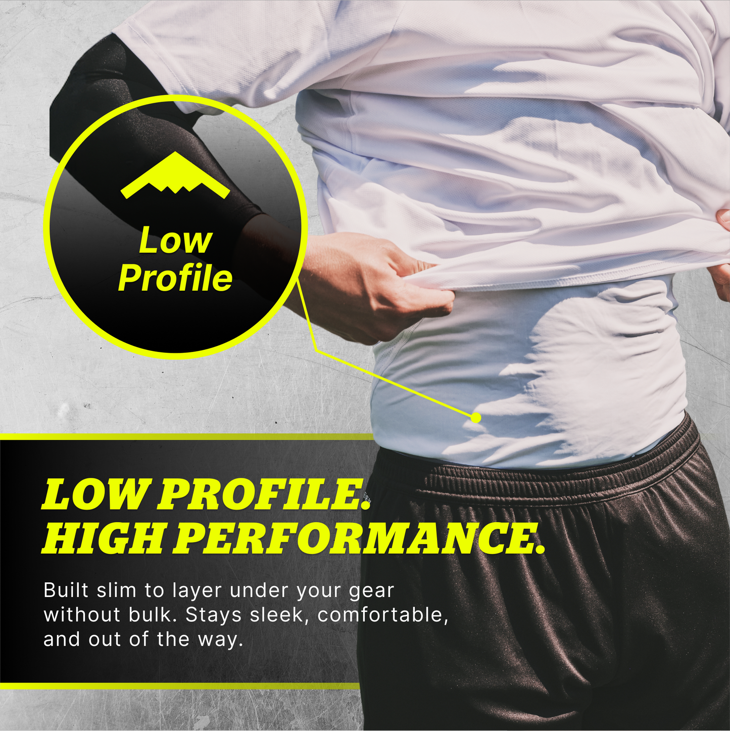 STORELLI BODYSHIELD SLEEVELESS UNDERSHIRT WHITE (gepolstert)