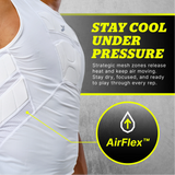 STORELLI BODYSHIELD SLEEVELESS UNDERSHIRT WHITE (padded)