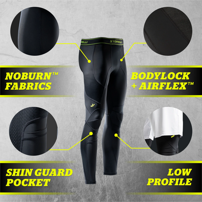 STORELLI BODYSHIELD TURF BURN LEGGINGS JUNIOR