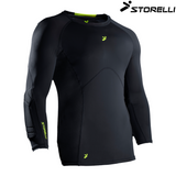 STORELLI BODYSHIELD GOALKEEPER LIGHT MATCHDAY 3/4 UNDERSHIRT (PADDED)