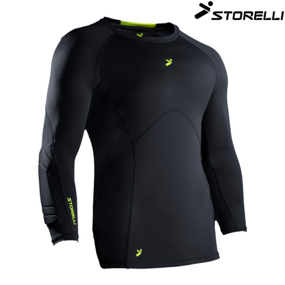 STORELLI BODYSHIELD GOALKEEPER LIGHT MATCHDAY 3/4 UNDERSHIRT (PADDED)