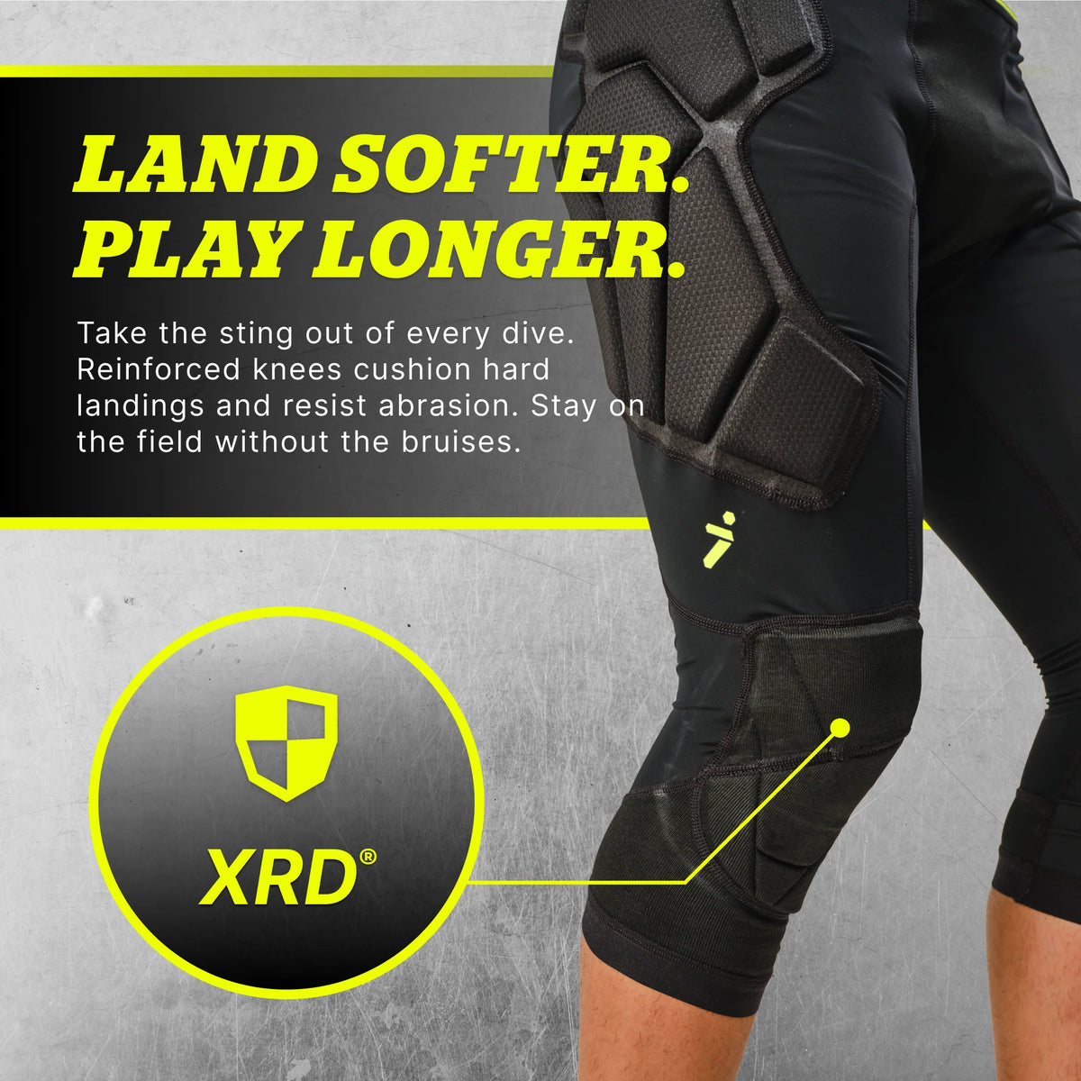STORELLI BODYSHIELD GK 3/4 LEGGINGS (PADDED)