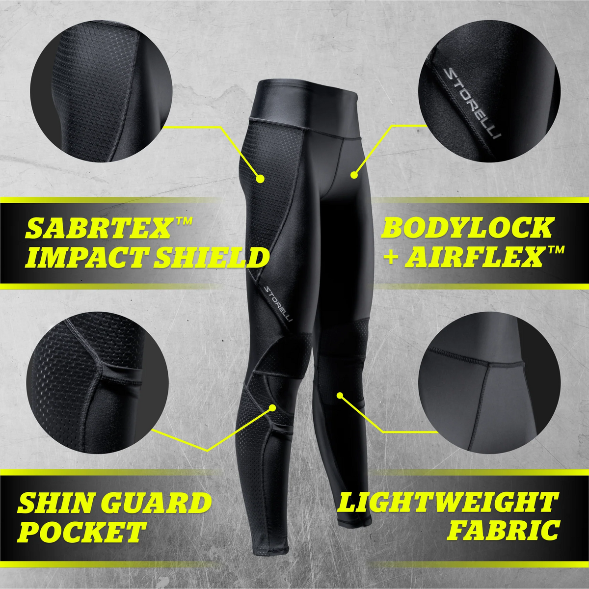 STORELLI WOMEN'S BODYSHIELD TURF BURN LEGGINGS