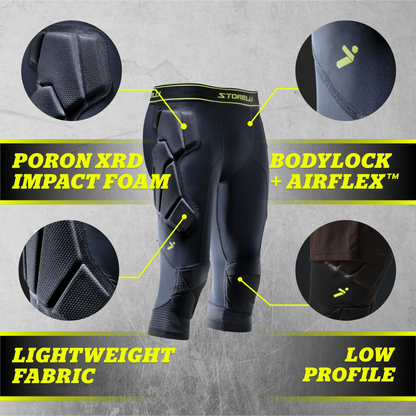 STORELLI BODYSHIELD GK 3/4 LEGGINGS (PADDED)