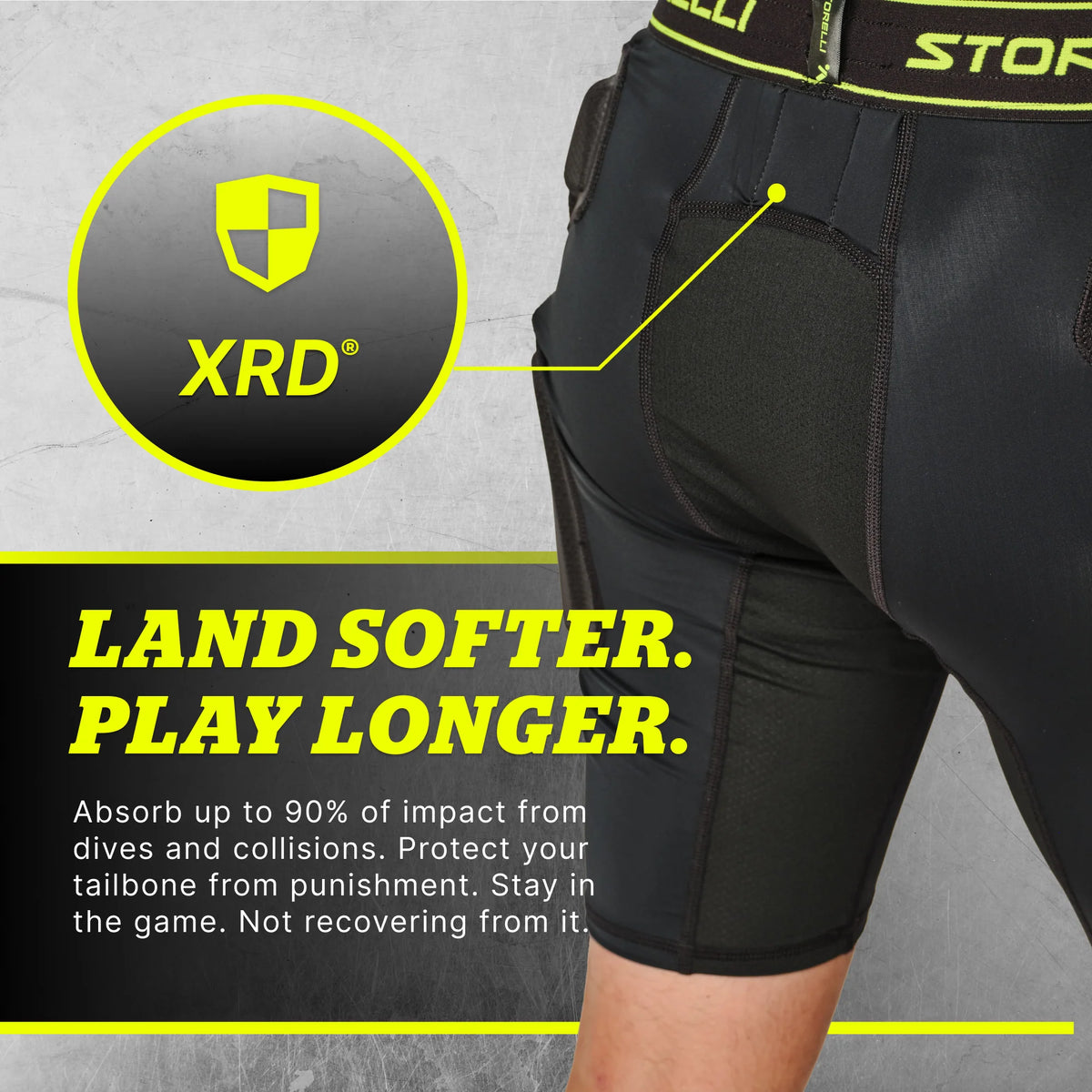 STORELLI BODYSHIELD ULTIMATE PROTECTION SHORT JUNIOR (PADDED)