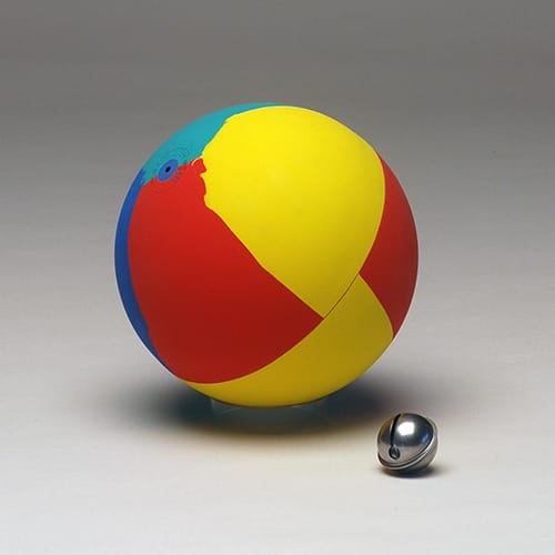 WVBALL GYMNASTIKBALL MIT GLOCKEN 19 CM BUNT