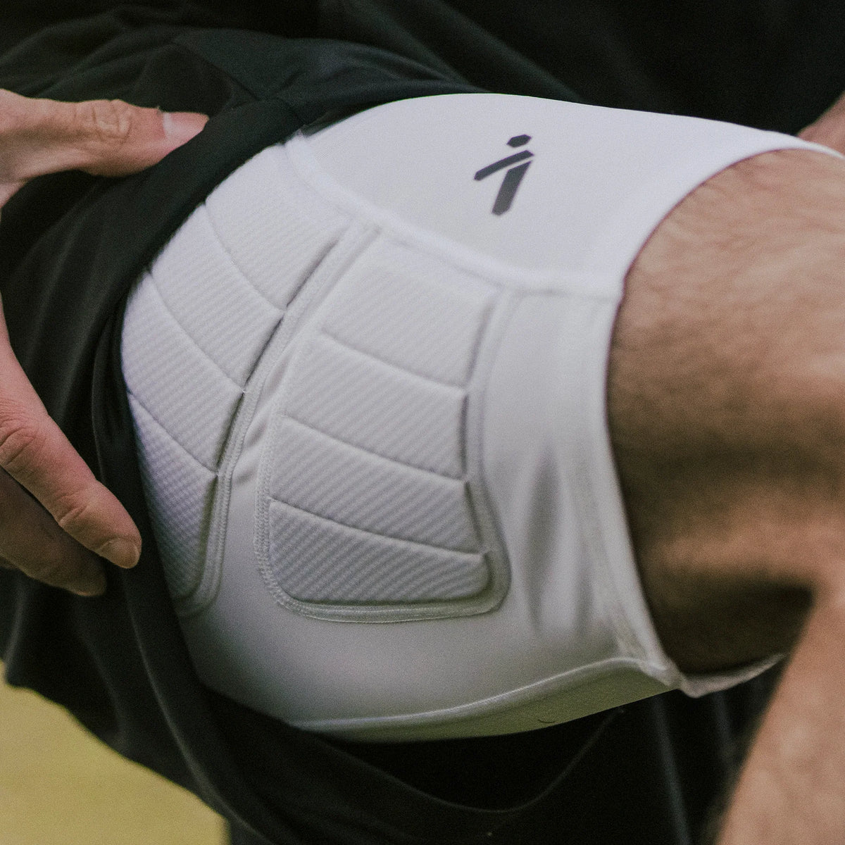 STORELLI BODYSHIELD IMPACT SLIDER WHITE (LIGHTLY PADDED)