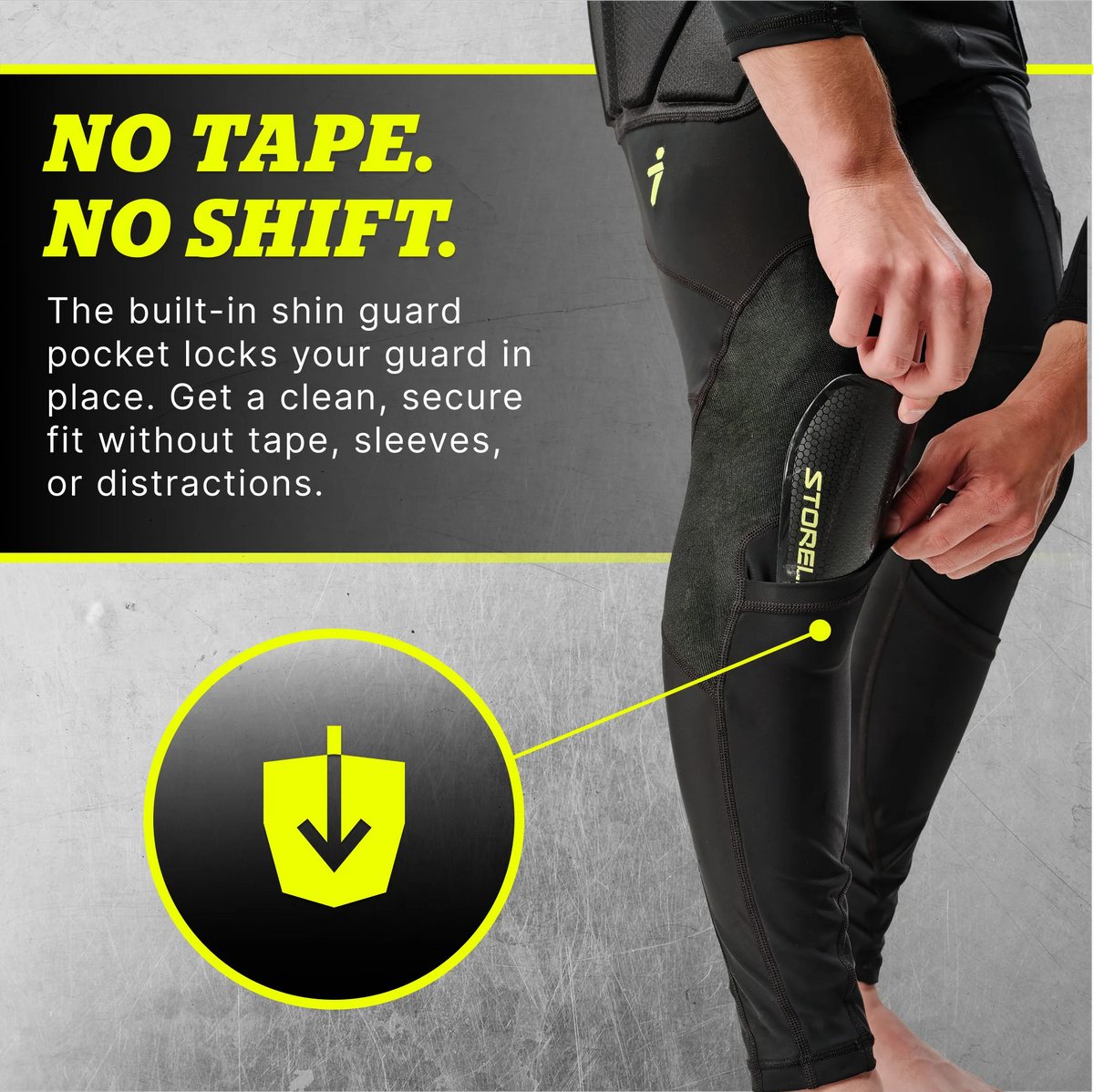 STORELLI BODYSHIELD GK LEGGINGS (PADDED)