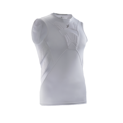 STORELLI BODYSHIELD SLEEVELESS UNDERSHIRT WHITE (gepolstert)