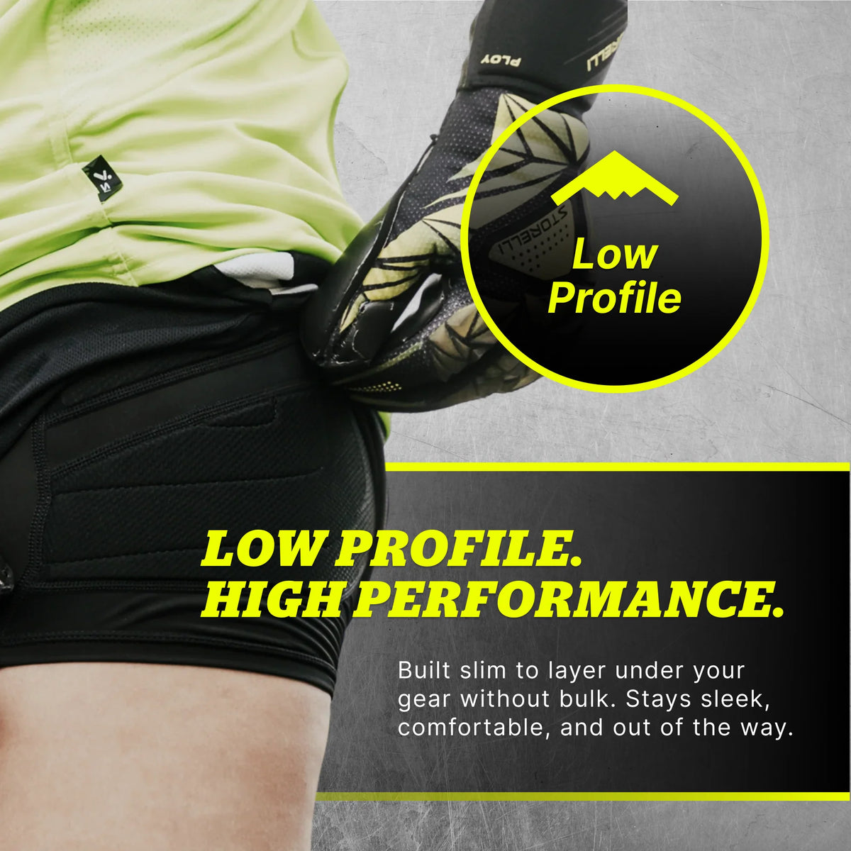 STORELLI WOMEN'S BODYSHIELD IMPACT SLIDER BLACK (LIGHTLY PADDED)