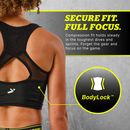 STORELLI WOMEN'S BODYSHIELD CROP TOP BLACK