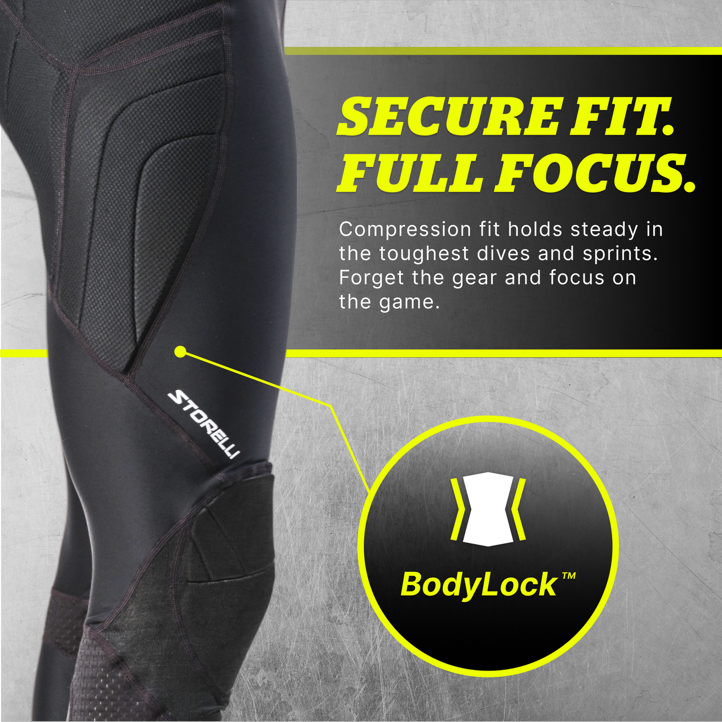 STORELLI WOMEN'S BODYSHIELD GK LEGGING (gepolstert)