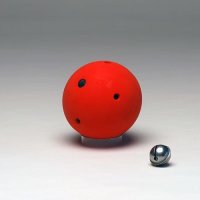 WVBALL THROWING BALL WITH SOUND HOLES AND BELLS 115MM/...