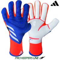 ADIDAS PREDATOR GL PRO FINGERSAVE LUCID BLUE/SOLAR RED/WHITE