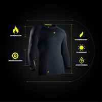 STORELLI BODYSHIELD GOALKEEPER LIGHT MATCHDAY 3/4 UNDERSHIRT (PADDED) 128