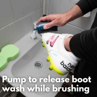 GLOVEGLU CLEAN KICK STARTER KIT: PUMP BRUSH + CONCENTRATE (120ml)