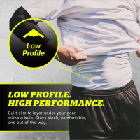 STORELLI BODYSHIELD SLEEVELESS UNDERSHIRT WHITE (padded)