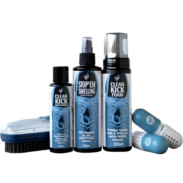 GLOVEGLU CLEAN KICK ULTIMATE STARTER PACK