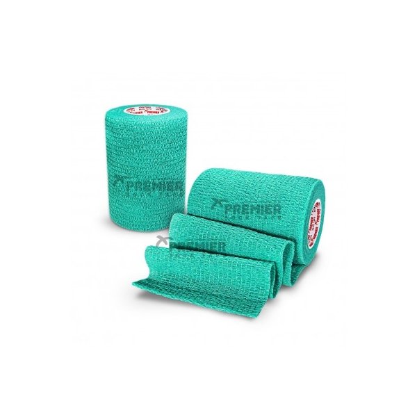 GOALKEEPERS WRIST & FINGER PROTECTION TAPE 7.5CM TURQUOISE GREEN