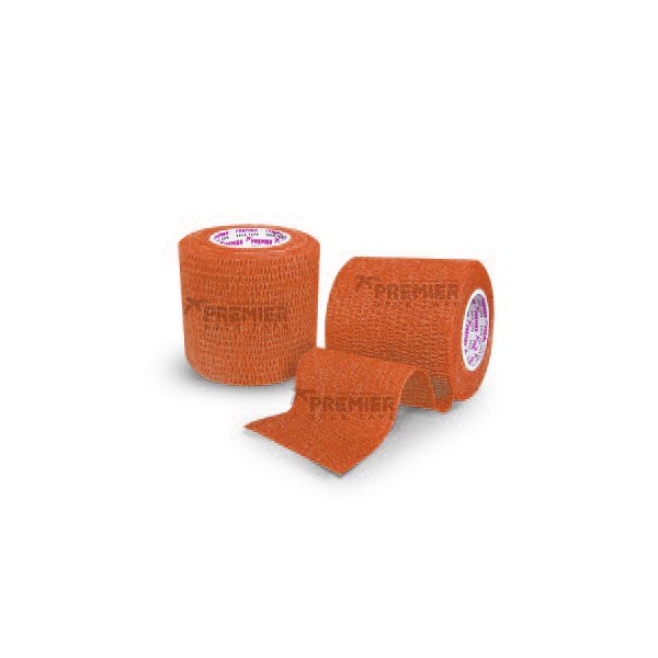 GOALKEEPERS WRIST & FINGER PROTECTION TAPE 5CM AMBER